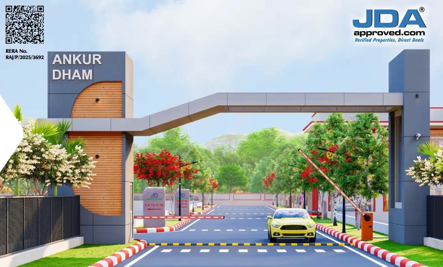 Plots available in Ajmer Development Authority Approved Ankur Dham Township